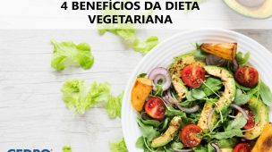 4 benefícios da dieta vegetariana